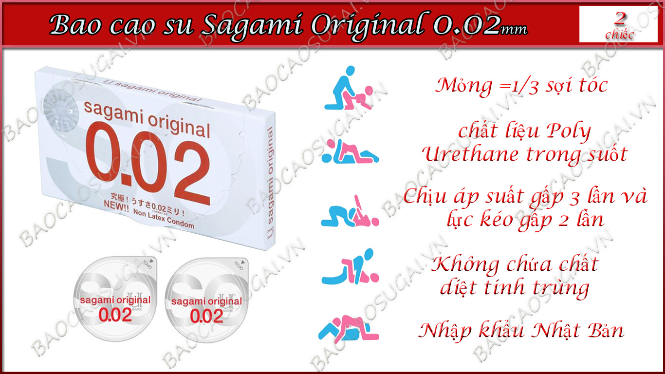 002 bao cao su siêu mongt nhật bản sagami cao cấp 0.02 mm