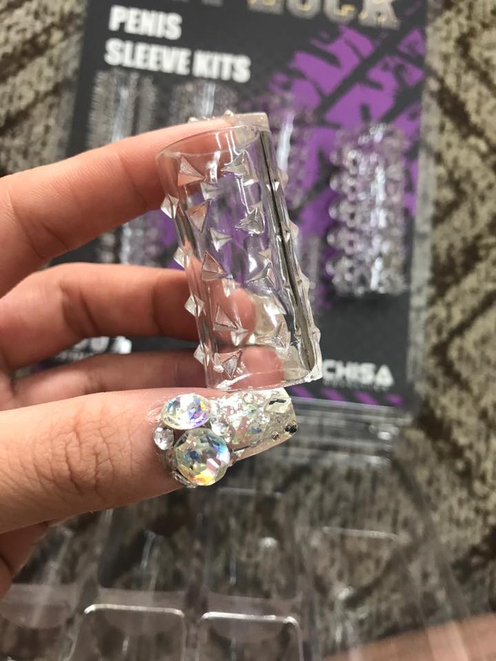 don-khuc-vi-2, đôn dên tăng kích thước dương vật gai hình tam giác mềm