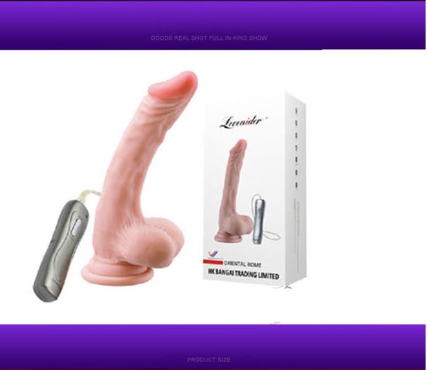 dv30_4 dương vật giả gắn tường rung ngoáy